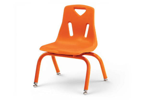 Jonti-Craft® 10"H Chair with matching legs - Orange