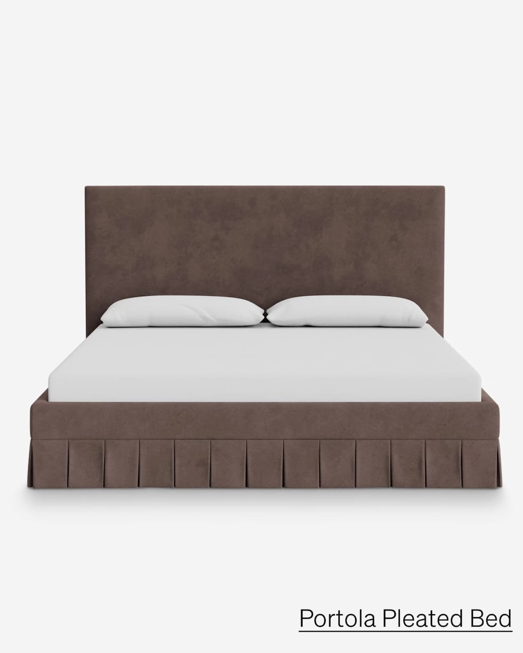 Shop Portola Pleated Bed