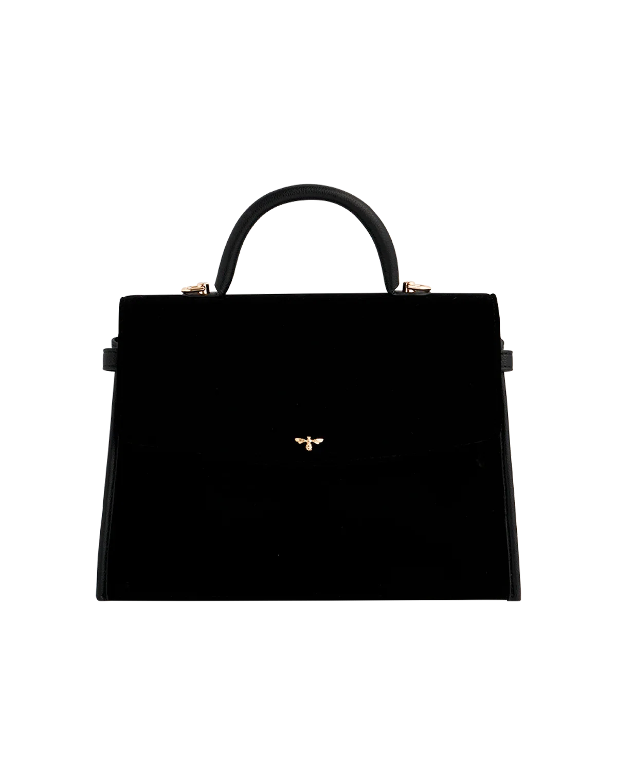 Image of Black Structured Tote Medium