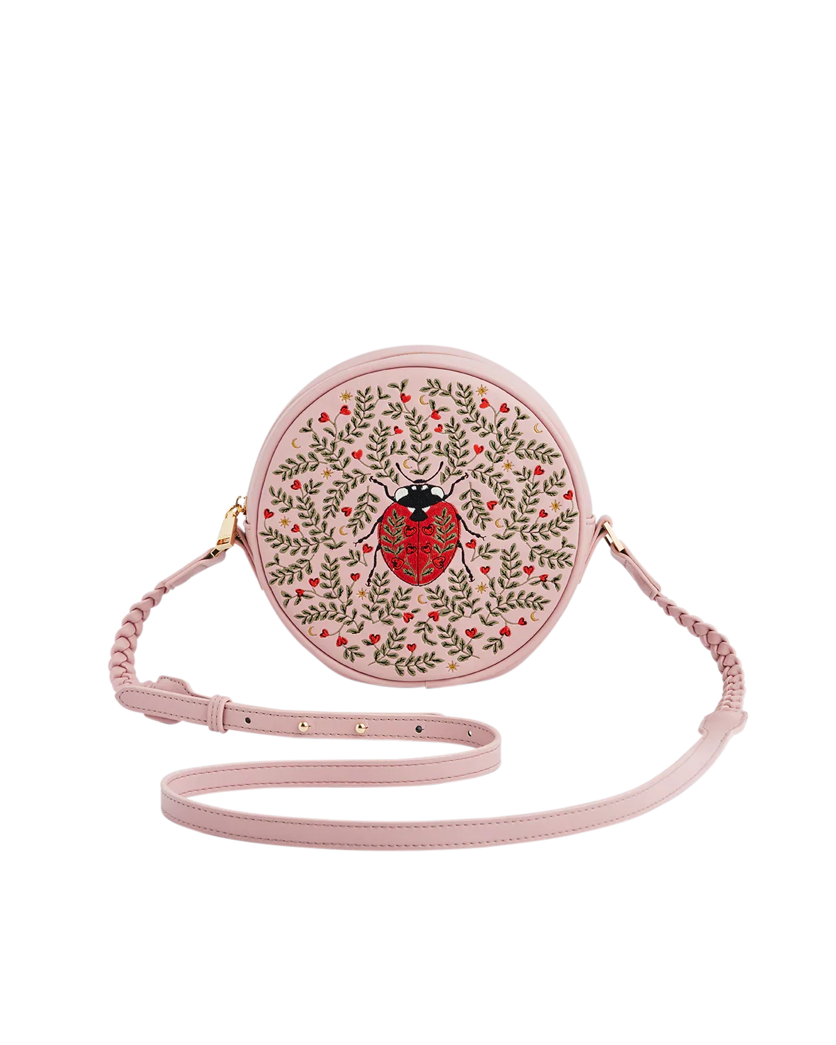 Image of Pink Chloe Ladybird Circle Bag