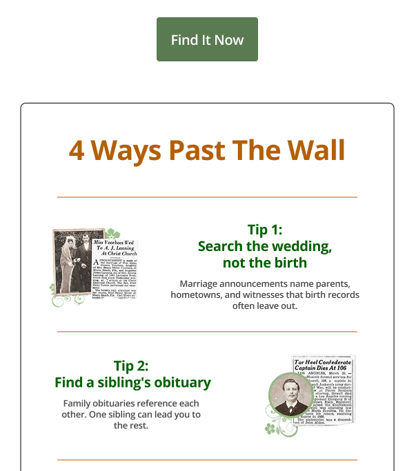 4 ways past the wall
