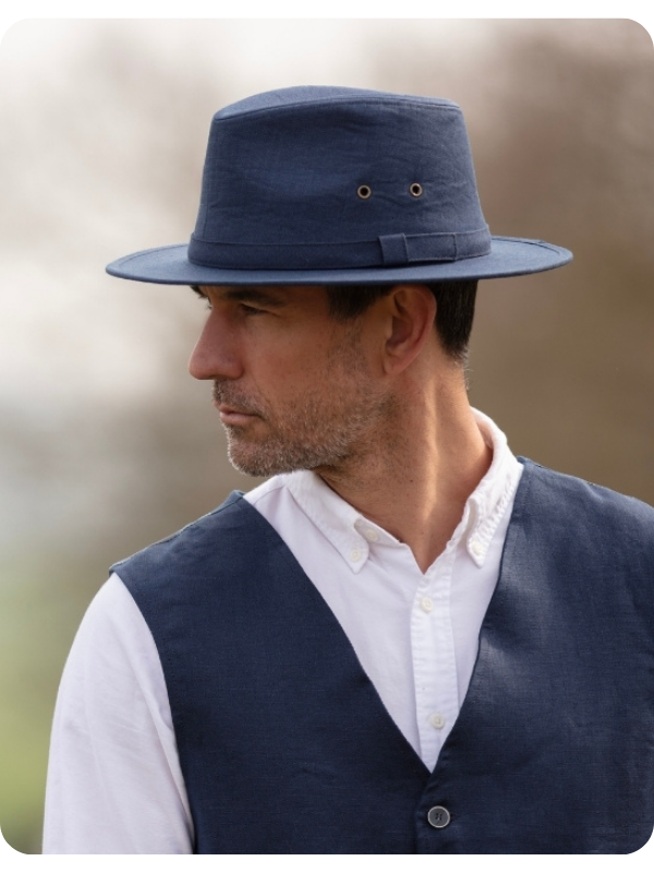 Irish Linen Gleno Safari Hat