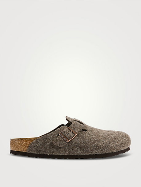 Boston Wool Felt Clogs