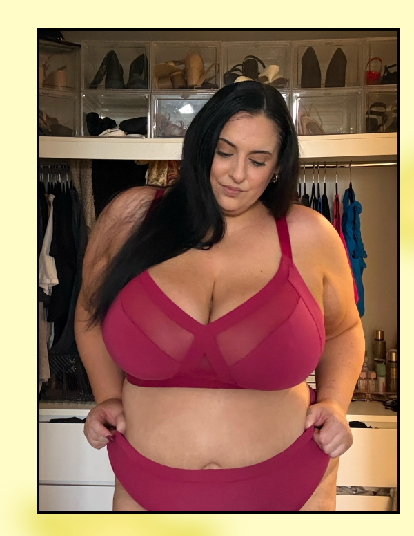 Support Wirefree Bralette | Burnt Fig | Shop Now
