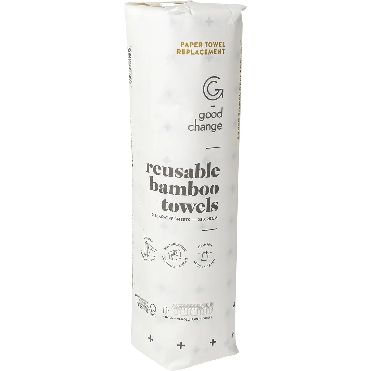 Image of Good Change Store Reusable Bamboo Towels 20 sheets