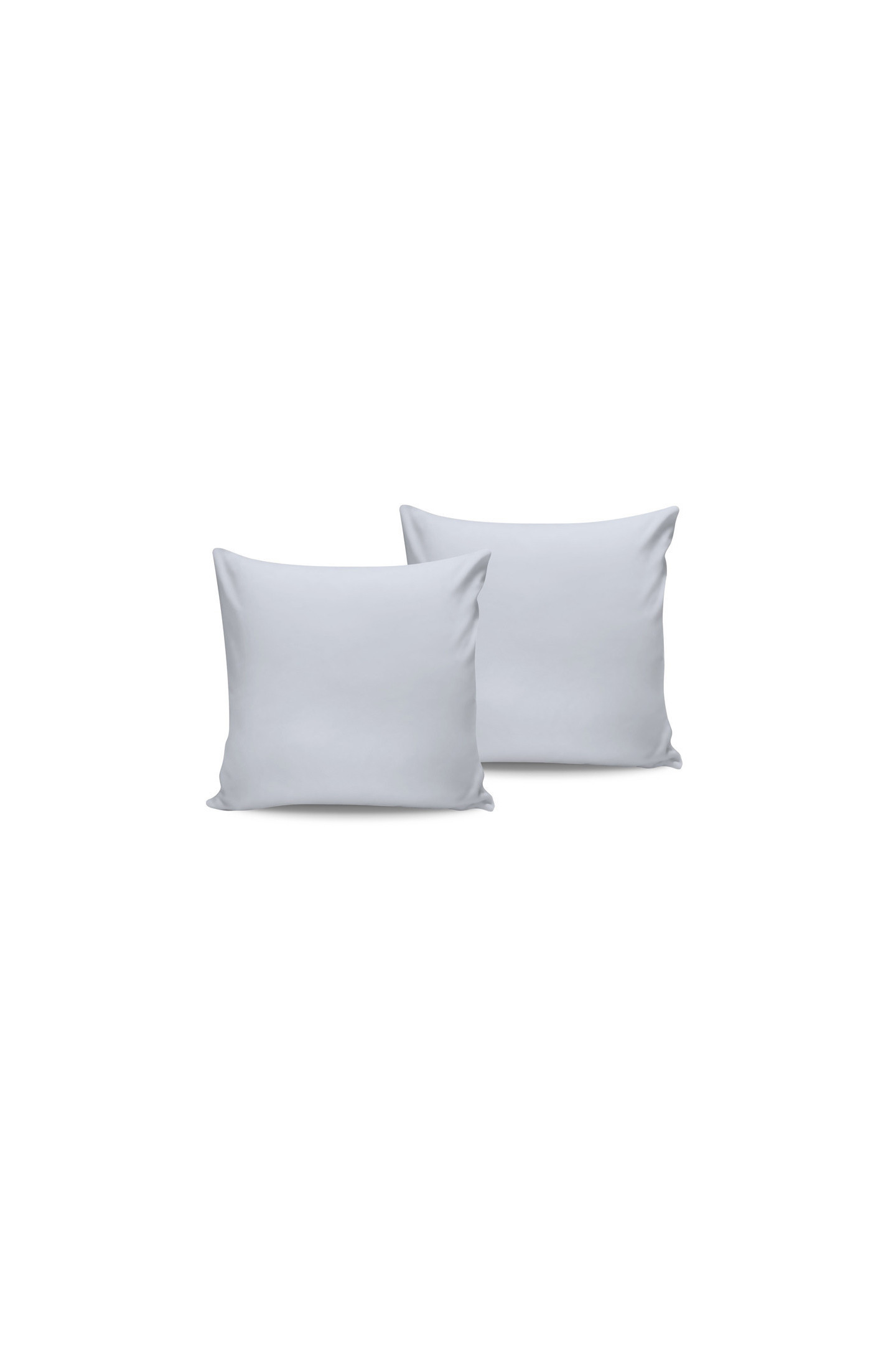 Ensemble de taies d'oreiller en satin (2 pièces) - 60x60cm