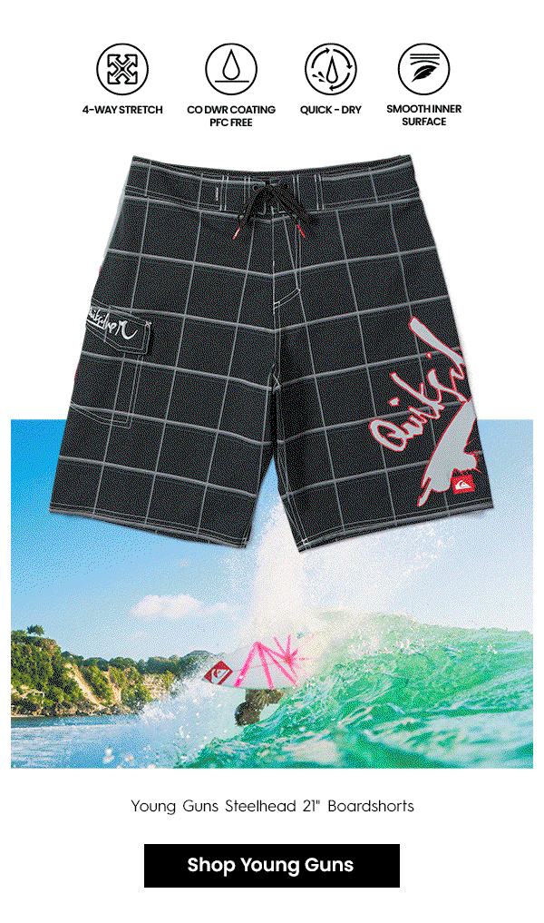 Young Guns Steelhead 21" Boardshorts