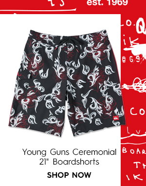 Young Guns Ceremonial 21" Boardshorts