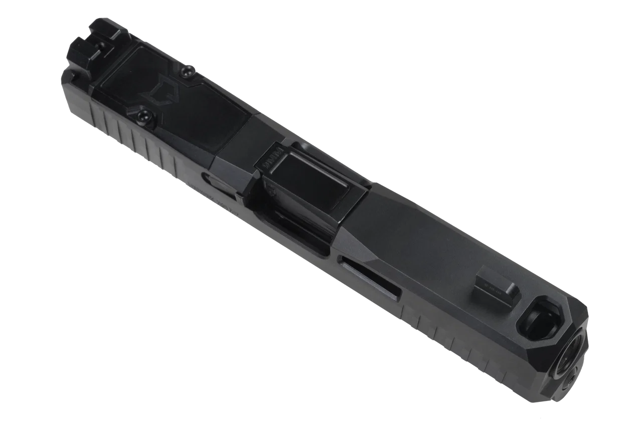 DUSK19 Ported Slide and Barrel, Complete Slide for Glock 19