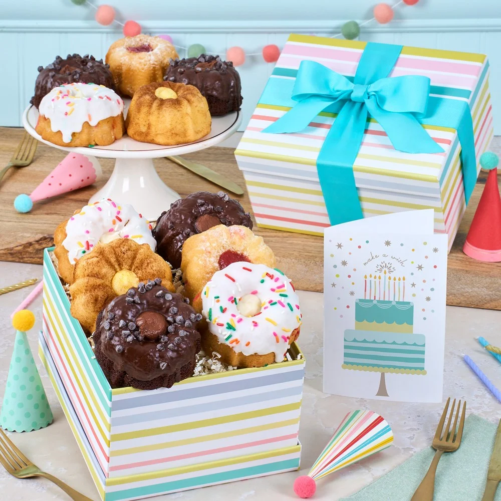 Happy Birthday Bundt Cake Assortment
