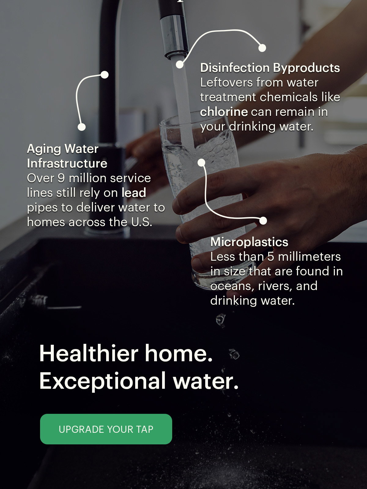 Healthier home. Exceptional water.