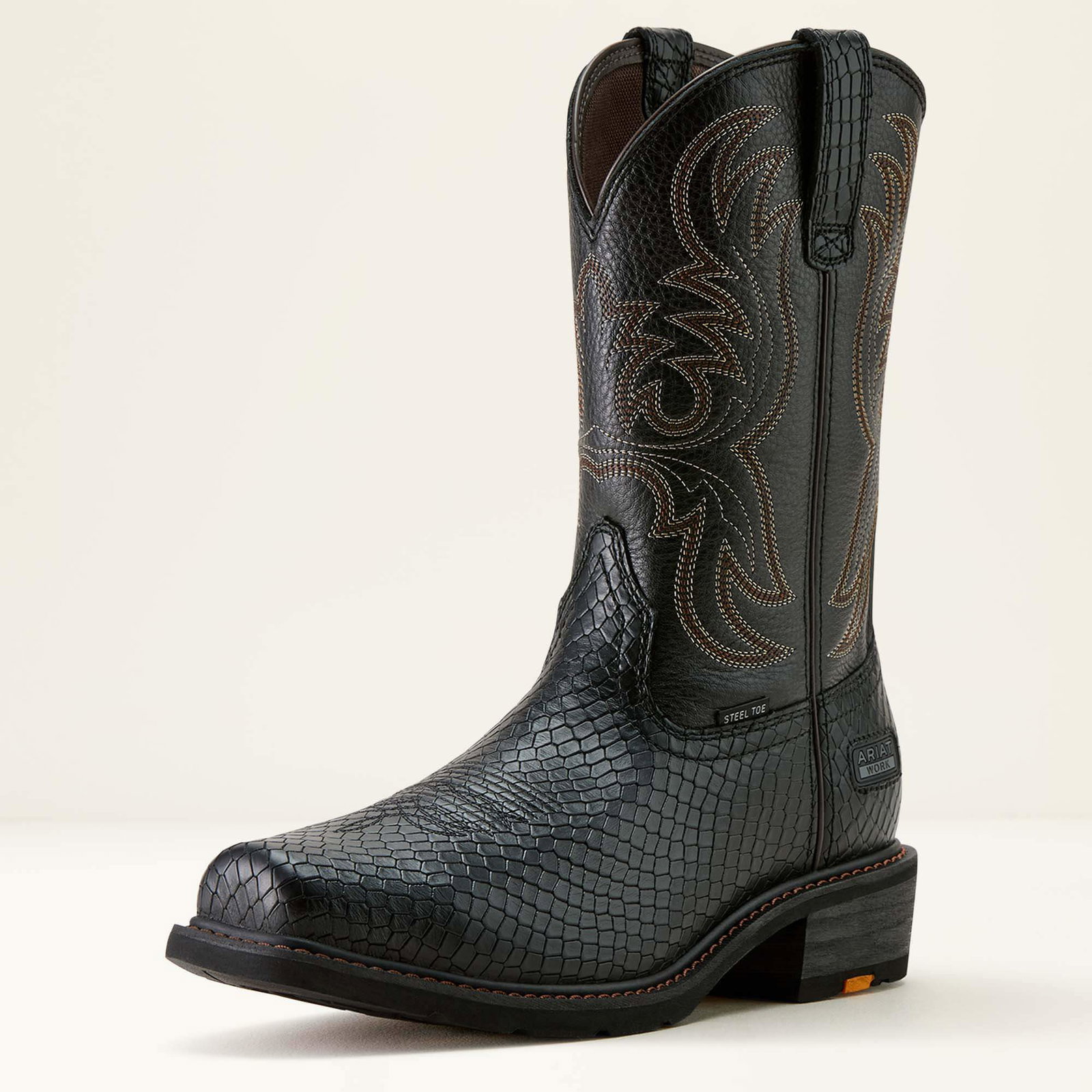 Men’s Ironside Square Toe Steel Toe Work Boot