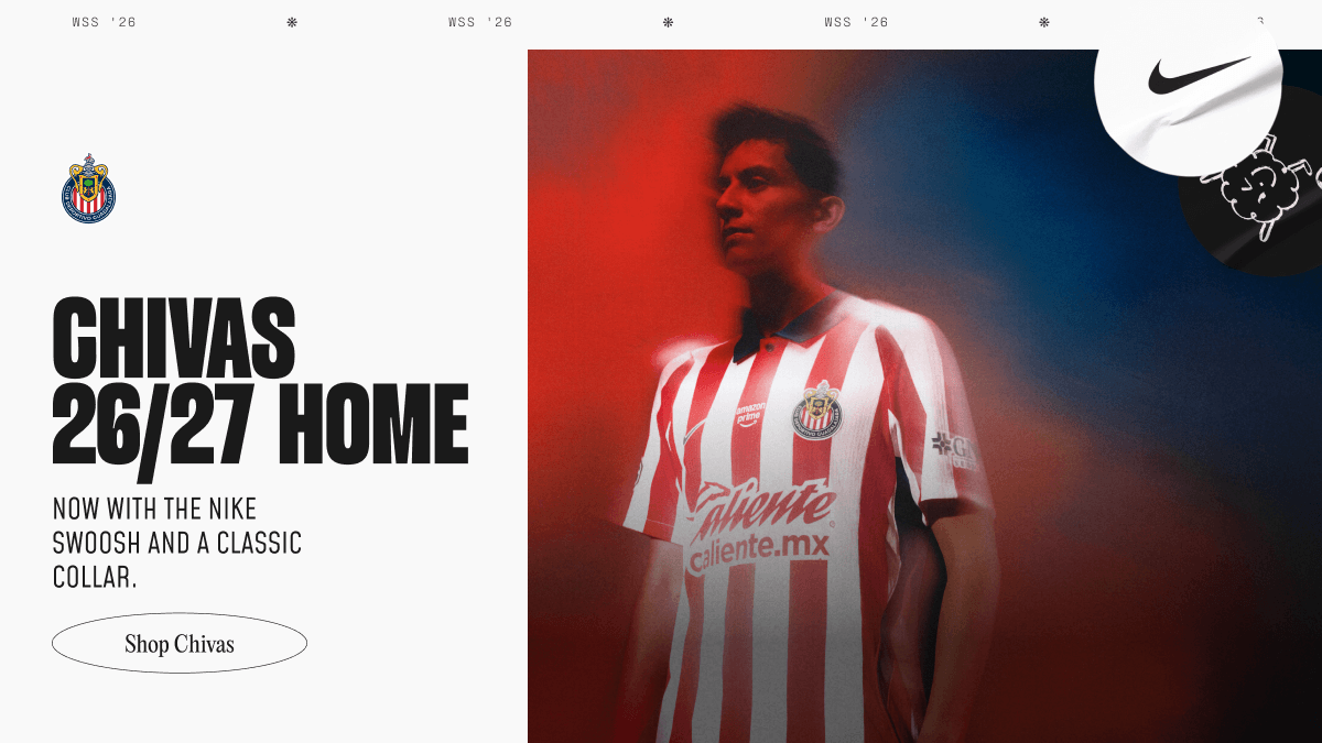 NEW Nike Chivas 26/27 Home Kits