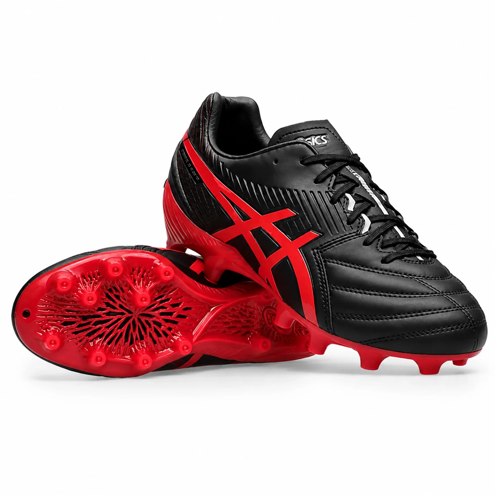 Image of ASICS Lethal Flash IT FF 3 FG - Black/Speed Red