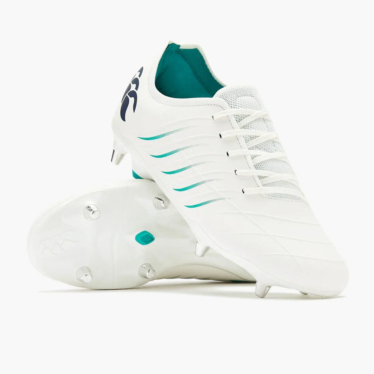 Image of Canterbury Phoenix 2.0 Pro SG - White/Baltic Green