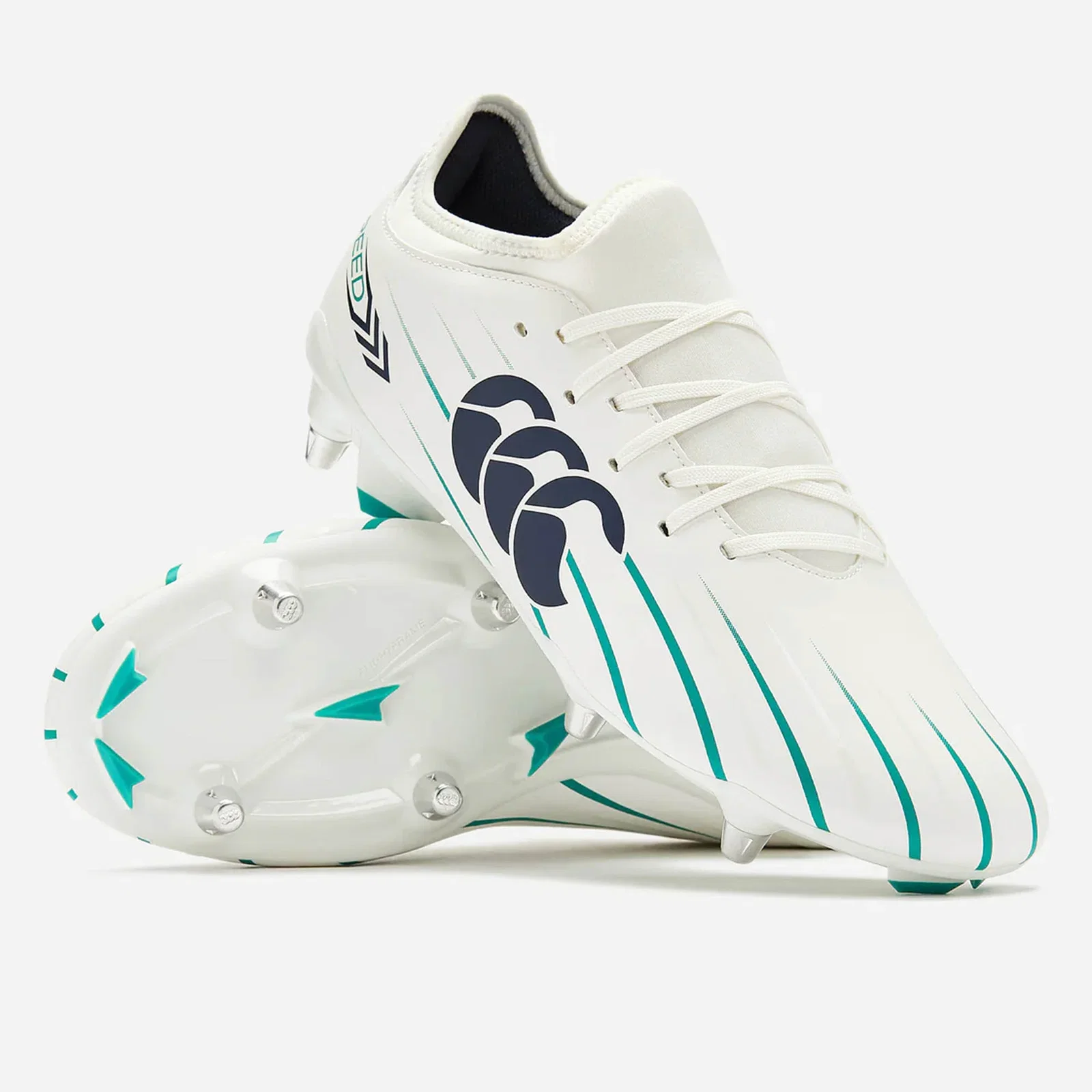 Image of Canterbury Speed Falcon 2.0 Team SG - White/Baltic Green