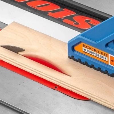 Cutting on a SawStop saw