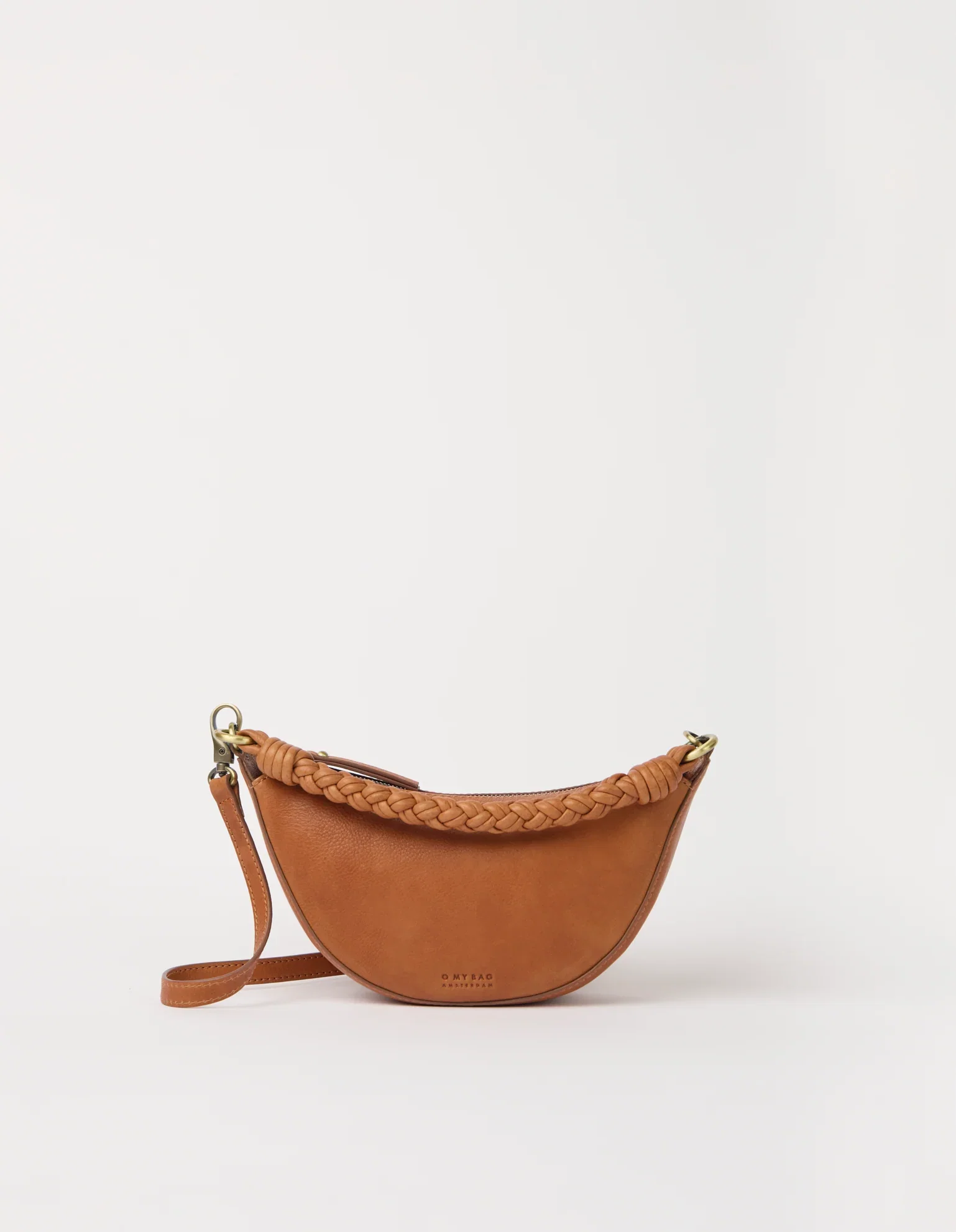 Image of Leo Mini Twisted Handle - Wild Oak Soft Grain Leather