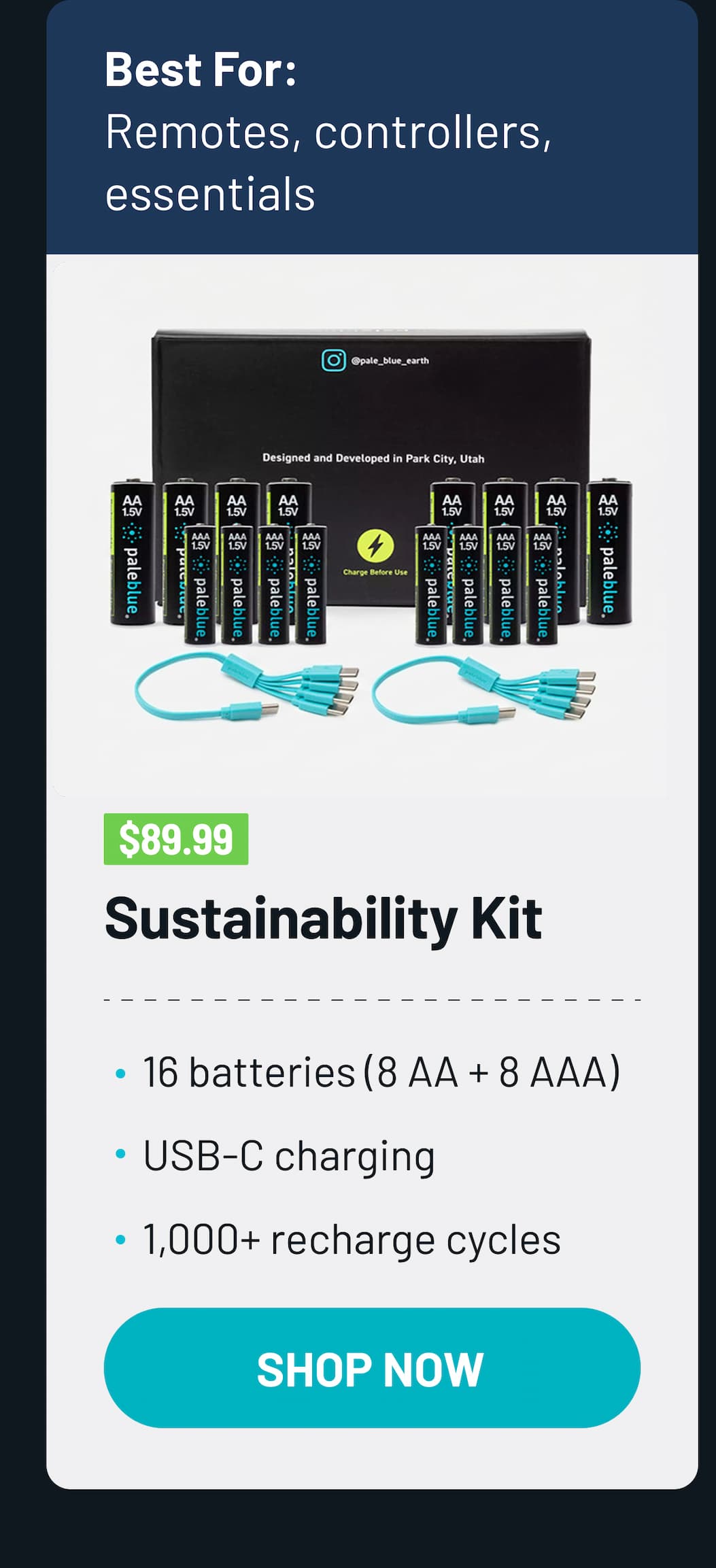Shop Sustainability Kit 