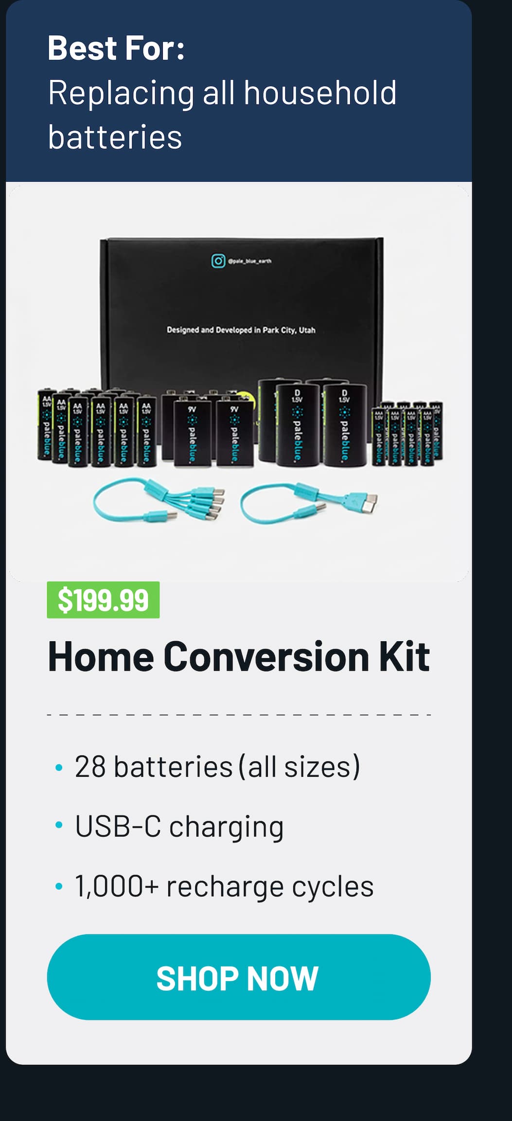 Shop Home Conversion Kit