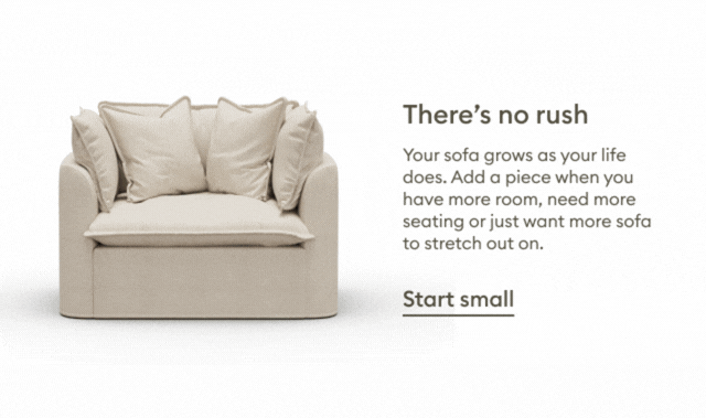 Tamarama Modular Sofa gives you the freedom to build your perfect setup over time. Add modular pieces whenever you need extra seating, more room to lounge or a larger configuration to suit your changing lifestyle. Start small.