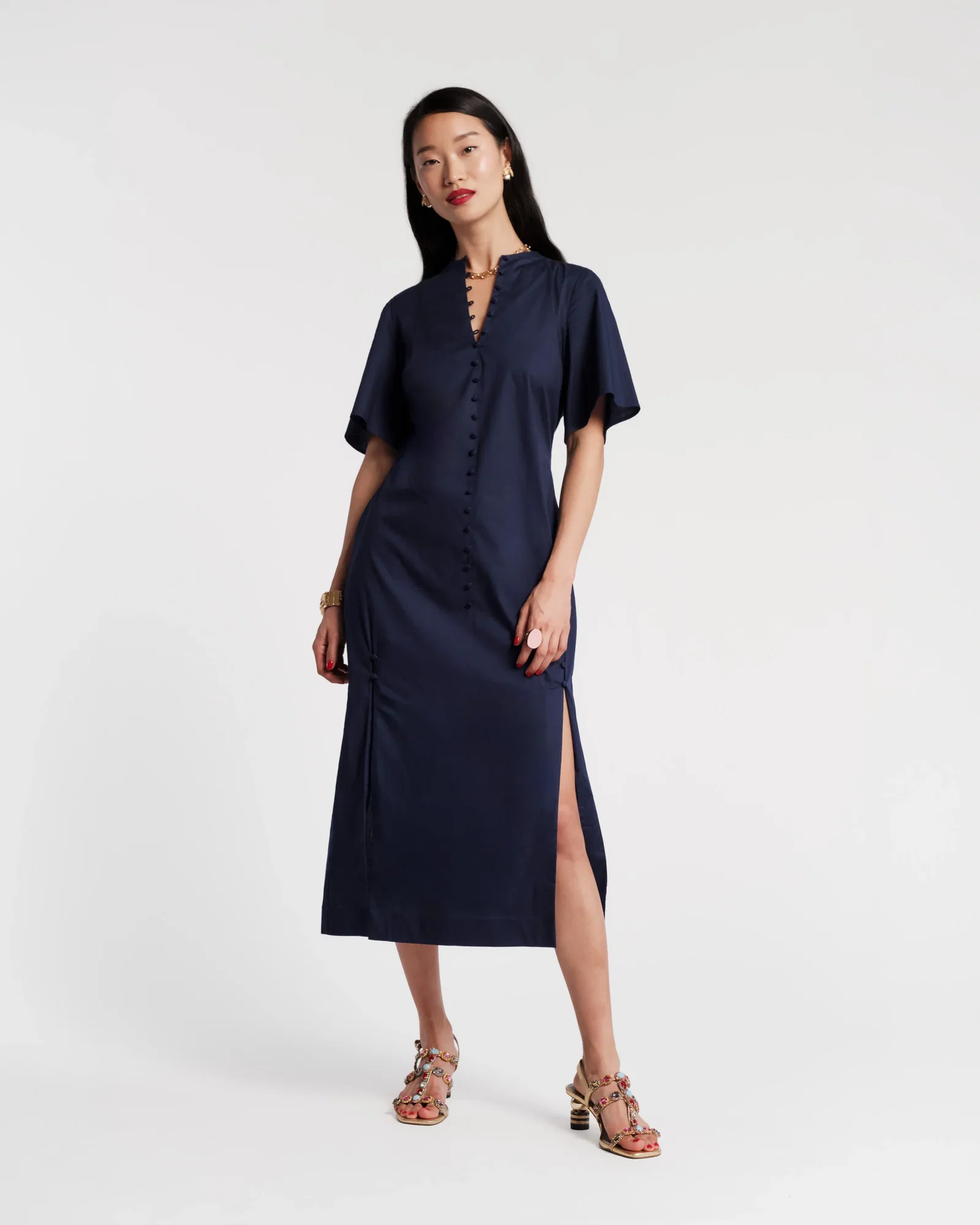 Image of Lori Maxi Dress - Navy