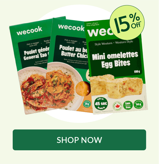 WeCook Meals / 15% Off