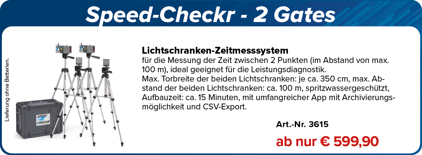 Speed-Checkr - 2 Gates