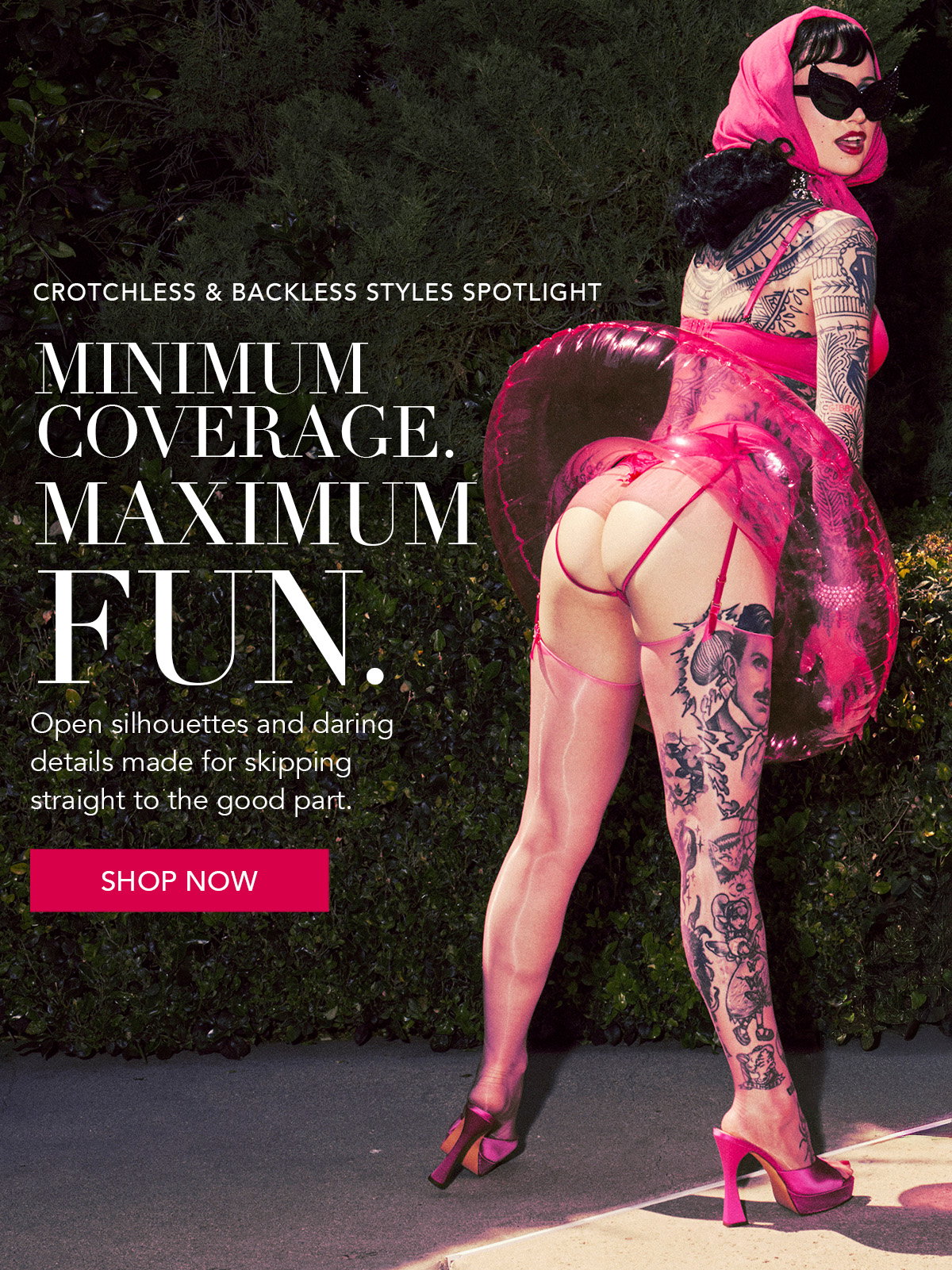 Crotchless & Backless Styles Spotlight [Shop Now]
