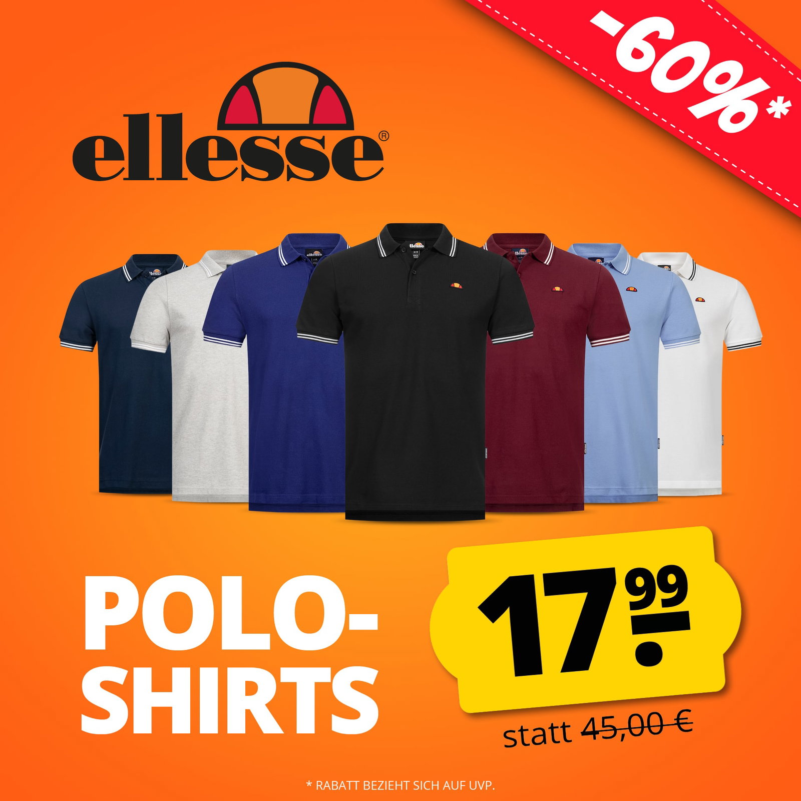 ellesse Dioran Twin Tipped Herren Polo-Shirt 