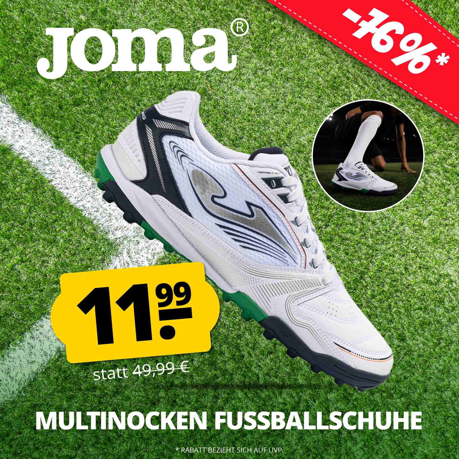 Joma Dribling Street Turf Herren Multinocken Fußballschuhe