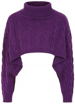 Knitcore Chaos Cropped Jumper