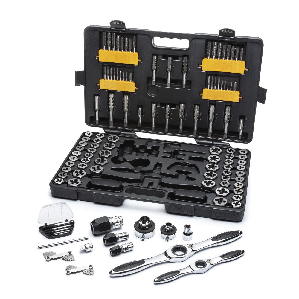 GEARWRENCH Tap and Die Drive Tool Set 114 pc.