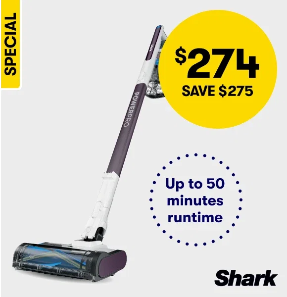 $274 SAVE $275 | Up to 50 minutes runtime