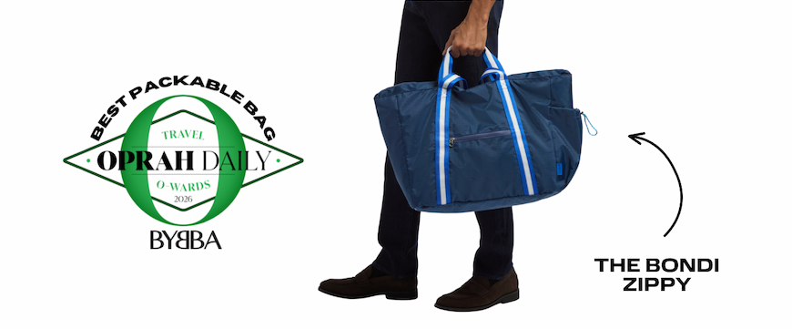 THE BONDI ZIPPY PACKABLE DUFFLE BAG / RIPTIDE