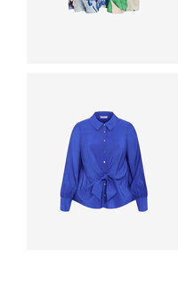 Shop the Isabella Long Sleeve Tie Front Shirt