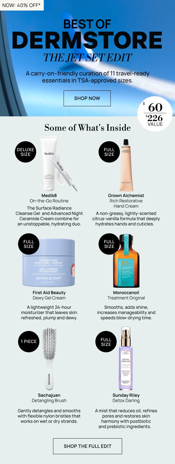 Best of Dermstore: The Jet Set Edit - $226 Value