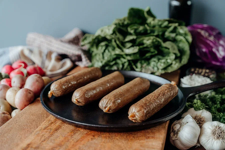 Image of Polish Pork Sausages - Sugar Free - five 0.25 lb. sausages
