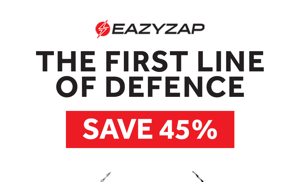 Eazyzap. The first line of defence. Save 45%. Shop now >