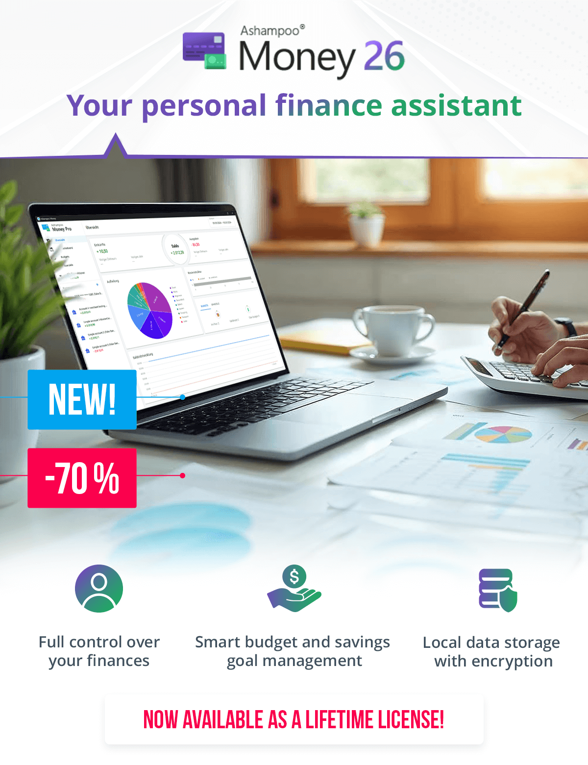 Ashampoo® Money 26 | Your personal finance assistant