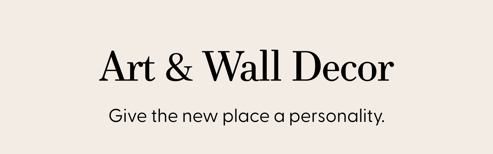 Art & Wall Decor