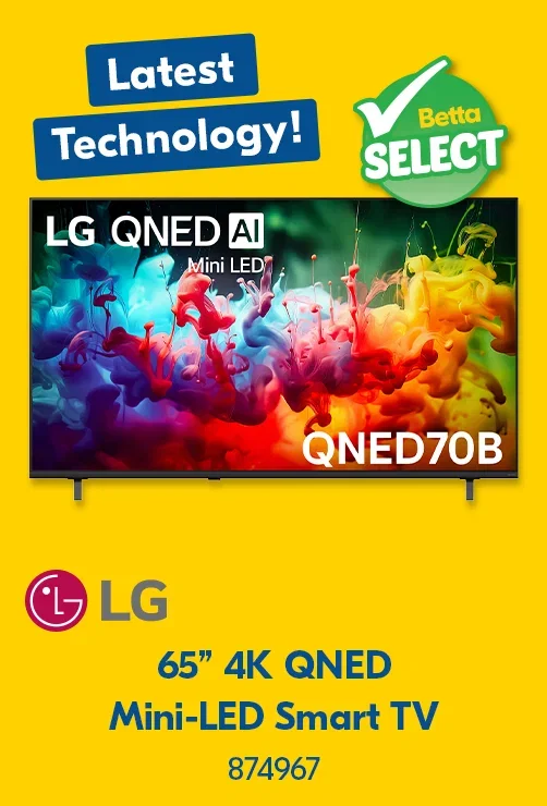 LG 65" 4K QNED Mini-LED Smart TV
