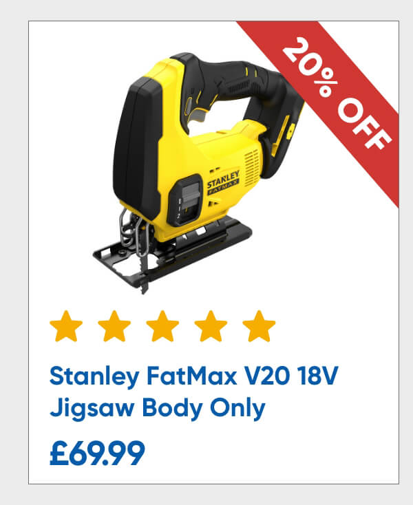 Stanley FatMax V20 18V Jigsaw Body Only
