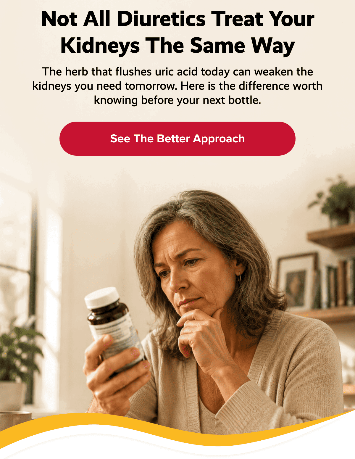 Not all diuretics treat your kidneys the same way | The herb that flushes uric acid today can weaken the kidneys you need tomorrow. Here is the difference worth knowing before your next bottle. | See The Better Approach
