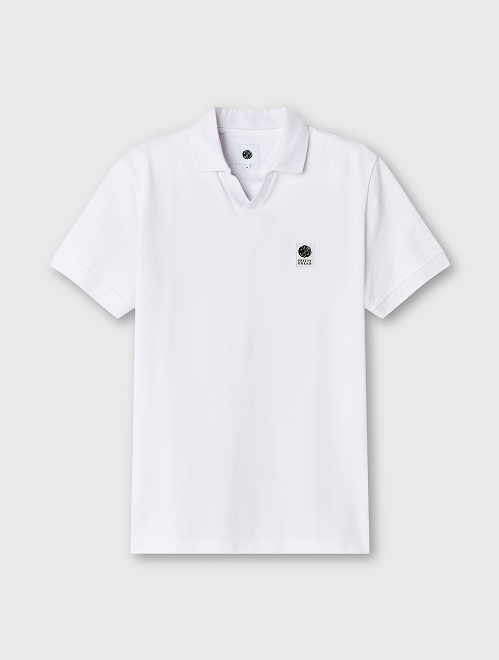 white resonance polo