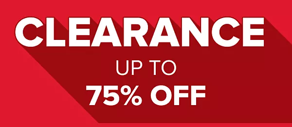 Don't miss out! Save on new markdowns. Clearance up to 75% off.