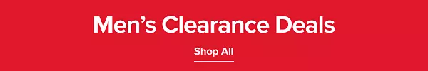 Men's clearance deals. Shop all.