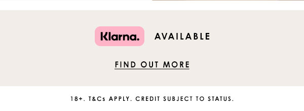 Klarna Available 