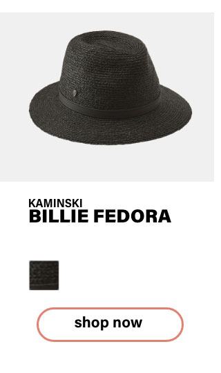 Billie Fedora by Kaminski 
