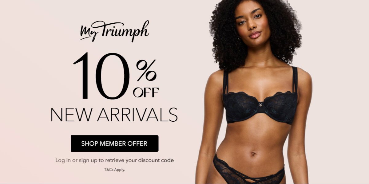 10% Off New Arrivals Member Offer